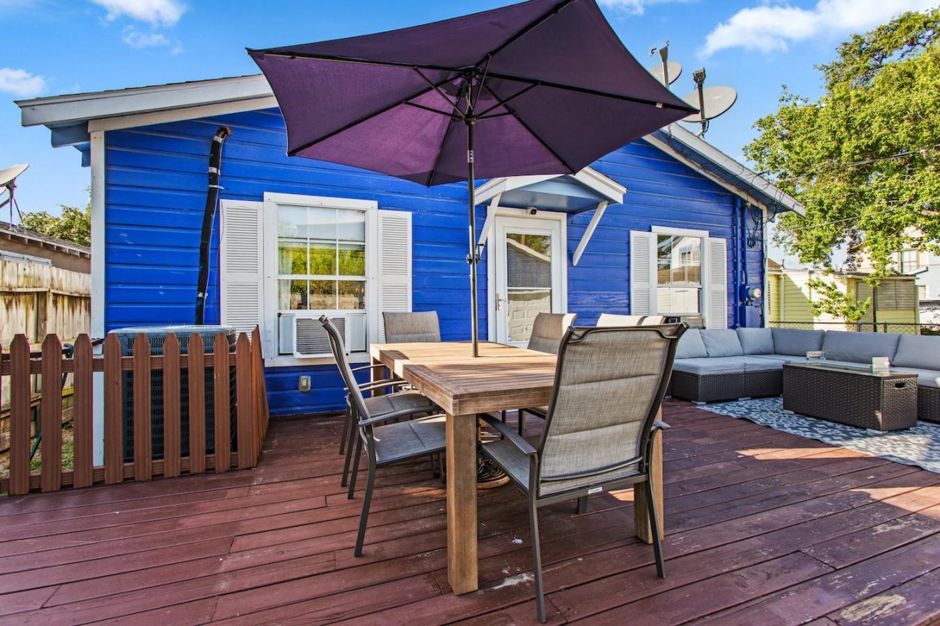 The Blue Oasis With Handicap Ramp Access Dog Friendly & Cowboy Pool Galveston Dış mekan fotoğraf