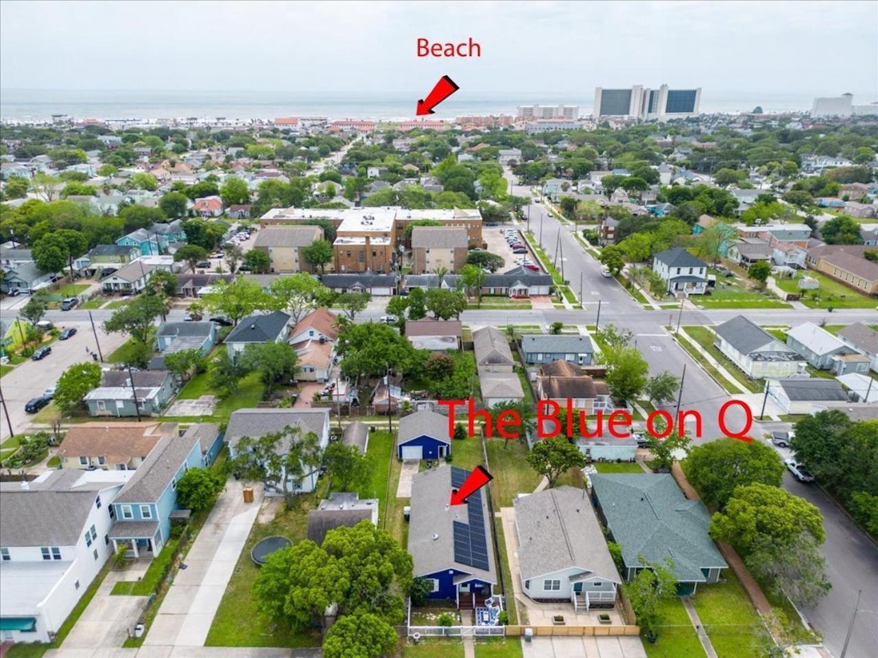 The Blue Oasis With Handicap Ramp Access Dog Friendly & Cowboy Pool Galveston Dış mekan fotoğraf
